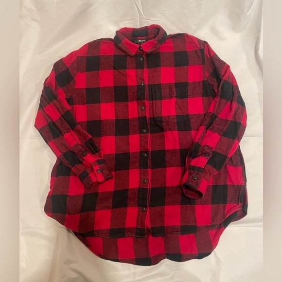 Madewell Tops - Madewell Buffalo Plaid Cotton Flannel
